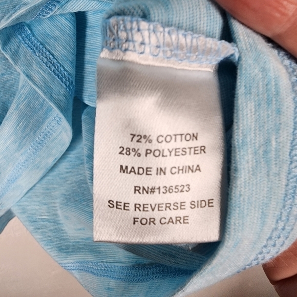 BKE HEATHERED ROUND NECK LONG SLEEVE TEE - Picture 6 of 7